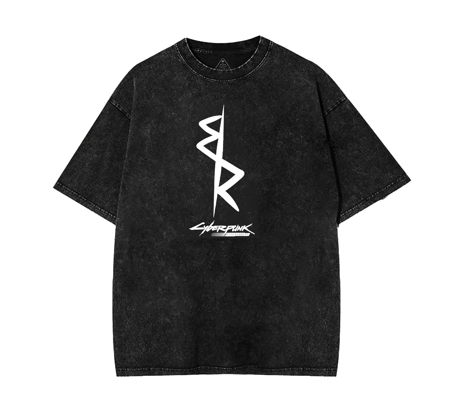 Cyberpunk Anime Double Printed Vintage Washed Tee [TPR] - Image 2